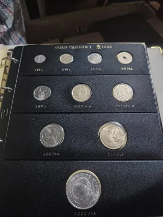 10 Monedas Juan Carlos I 1995