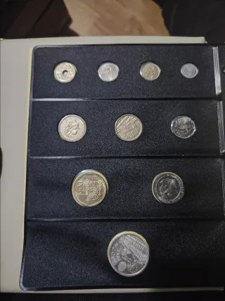 10 Monedas Juan Carlos I 1995