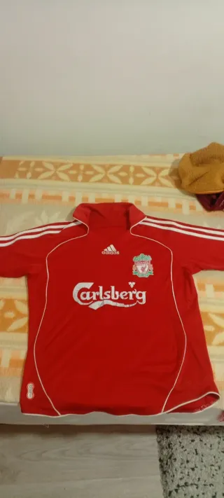 Camiseta Liverpool Adidas Carlsberg Talla M