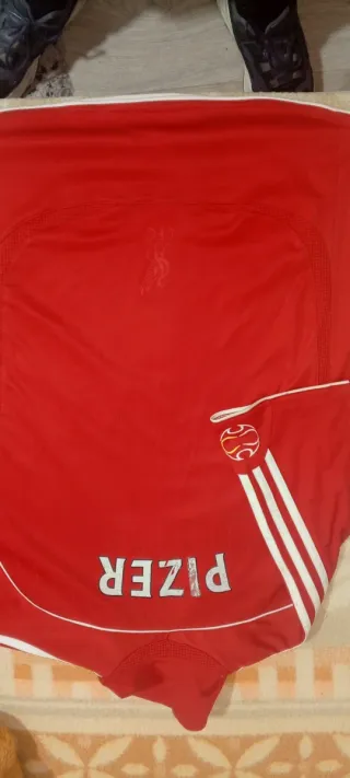 Camiseta Liverpool Adidas Carlsberg Talla M