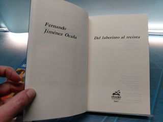 Fernando Jiménez Ocaña, 2 novelas firmadas por el autor.