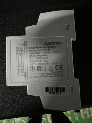 Medidor Consumo Eléctrico Eastron SDM120