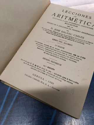 4 libros de texto y escuela de años 1894-1930-1941-1945