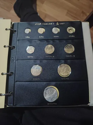 10 Monedas Juan Carlos I 1997