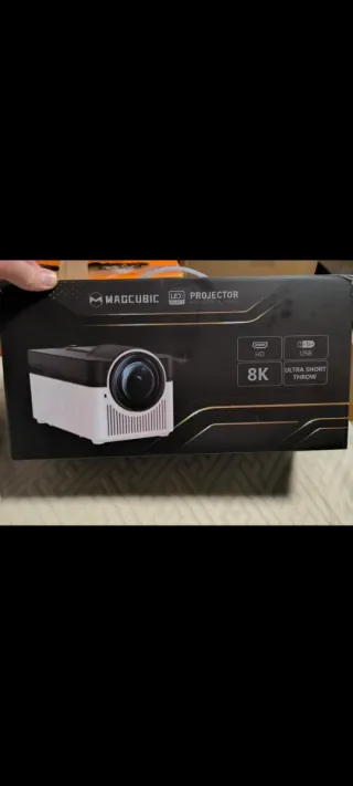 Projetor Magcubic 8K LED Novo