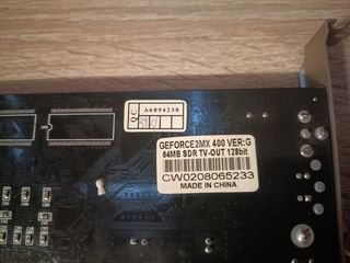 Tarjeta Gráfica AGP Nvidia TNT2 M64 32MB