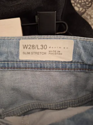 Pantalón vaquero SLIM STRECH azul