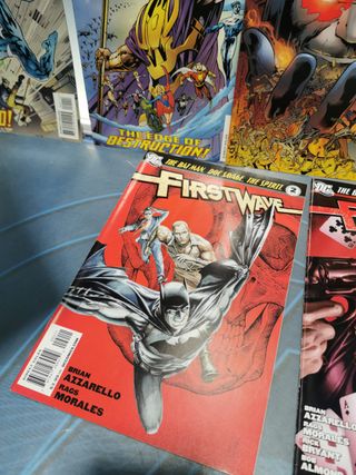 Miniserie DC COMICS-GENESIS nº 1 -4-edicion USA + First wave 1 al 3