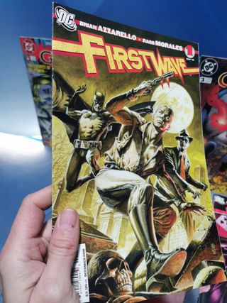 Miniserie DC COMICS-GENESIS nº 1 -4-edicion USA + First wave 1 al 3