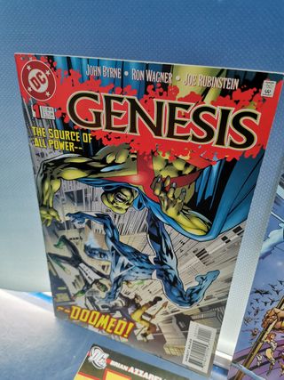 Miniserie DC COMICS-GENESIS nº 1 -4-edicion USA + First wave 1 al 3