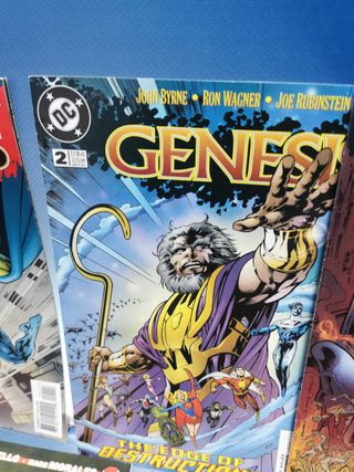 Miniserie DC COMICS-GENESIS nº 1 -4-edicion USA + First wave 1 al 3