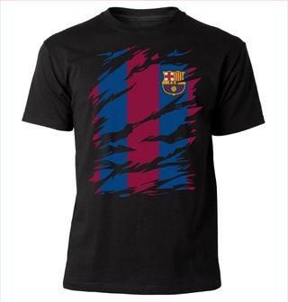 Camiseta, equipos de Futbol, diseño rasgado