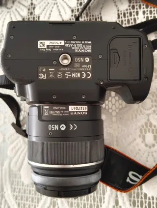 Cámara Sony Alpha a230 Digital Reflex