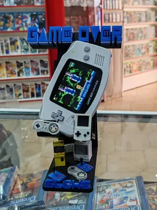 Game Boy Advance con pantalla IPS retroiluminada