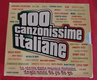 Box 7 CD 100 Canzonissime Italiane
