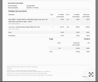 Chanclas Levi's Negras Talla 42