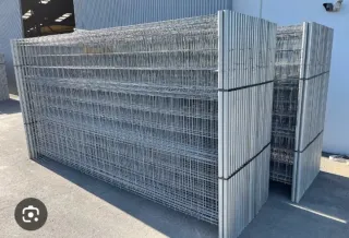 Vallas de obra metálicas