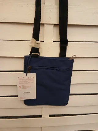 Borsa a tracolla Invicta blu