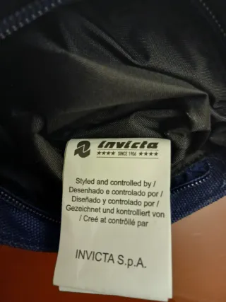 Borsa a tracolla Invicta blu