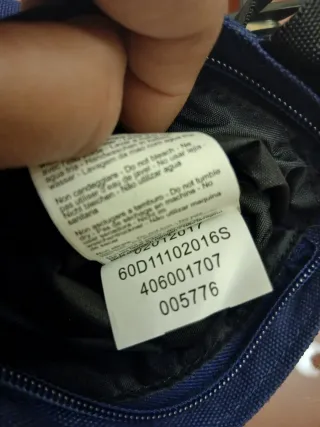 Borsa a tracolla Invicta blu