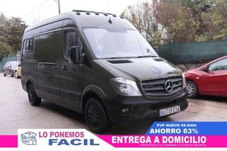 Mercedes-Benz Sprinter 316 NGT GAS GNC 3.5T MEDIO ALTO 156CV CAMPER 2P