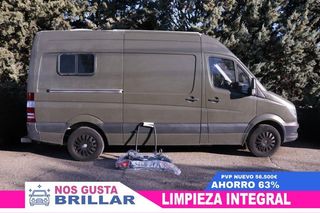 Mercedes-Benz Sprinter 316 NGT GAS GNC 3.5T MEDIO ALTO 156CV CAMPER 2P