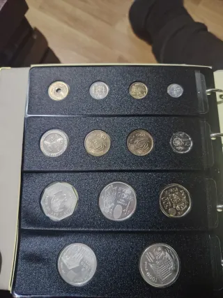 13 Monedas Juan Carlos I 1999