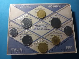 Serie Divisionale Lire Italiane 1980-1983