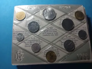 Serie Divisionale Lire Italiane 1980-1983