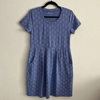 Vestido NorthStyle azul estampado