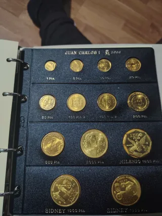 13 Monedas Juan Carlos I 2000 Pesetas