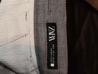 Pantalón Chino Zara Gris Talla S