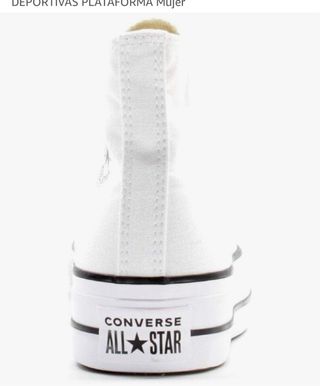 Converse plataforma blancas Talla 38