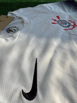 Camisa Corinthians Nike Branca e Preta