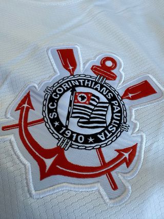 Camisa Corinthians Nike Branca e Preta