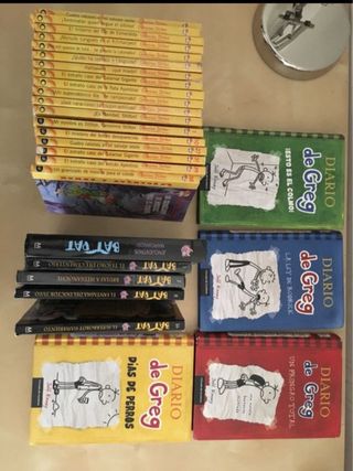 Libros geronimo stilton+ bat pat+ diario de greg