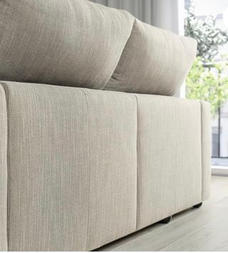 Sofá 2 plazas Hillared beige. Chaiselongue