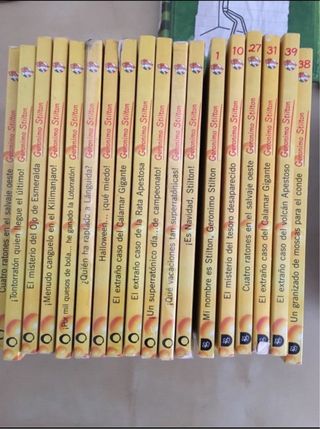 Colección geronimo stilton