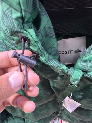Chaqueta Lacoste Monograma Verde