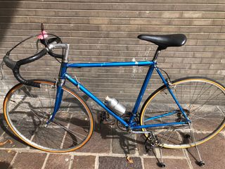 Bicicletta Corsa Vintage Blu
