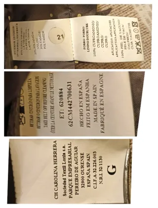 Cazadora Carolina Herrera Gris