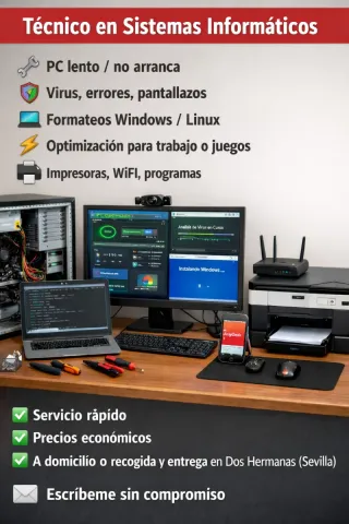 Técnico informático en Dos Hermanas