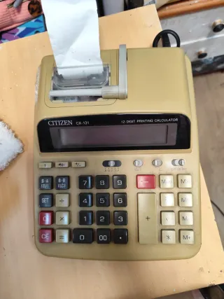 Calculadora CITIZEN CX-131 Eléctrica