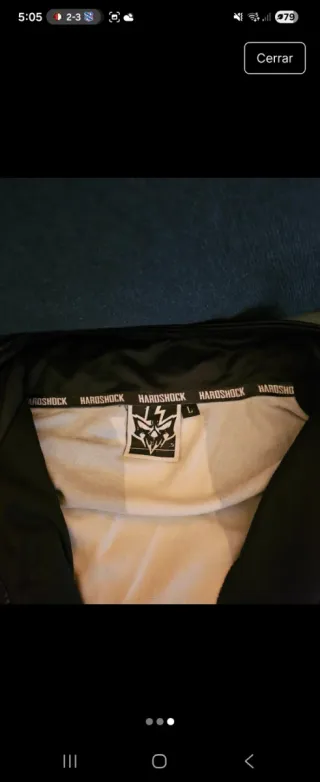 Sudadera Hardshock Festival Negra