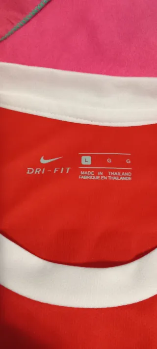 Camiseta Arsenal Henry 14 Nike Roja Blanca