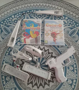 OFERTA"NUEVO"Wii-U:2 juegos wii Cocoto+accesorios