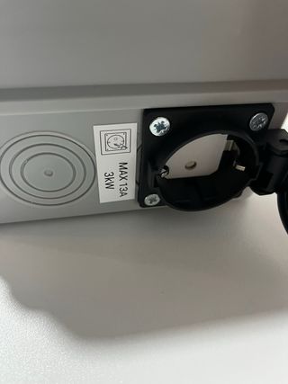 Cuadro protecciones para cargador coche con schuko