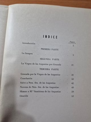 Páginas históricas de Ntra Sra de las Angustias GR