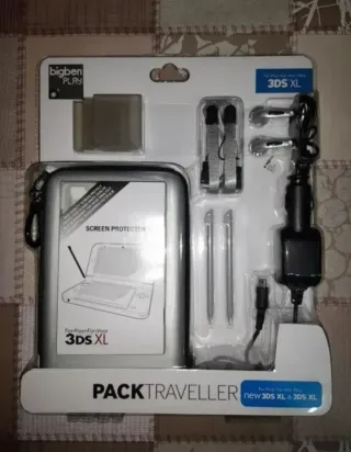 Ofertón.Funda+accesorios 3DS XL, New 3DS XL,DSi XL