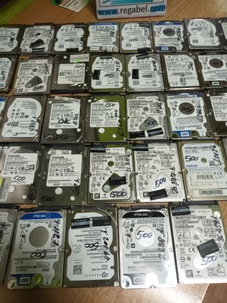Lote 44 Discos Duros HDD 2.5 500GB